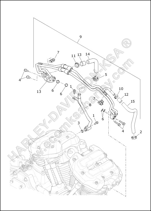 COOLING SYSTEM, ENGINE, AIR-COOLED